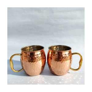 Tasses esthétiques faites à la main à forte demande en métal fabriqué en Inde de haute qualité - Product Image 6