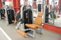 Machine de presse à jambes professionnelle à tube ovale pour entraînement de force, usage commercial et domestique, meilleur équipement de fitness, extension de jambes assise