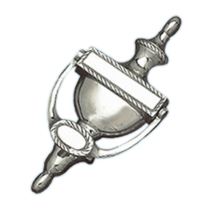 ที่เคาะประตูรูปสิงโตทองเหลืองสไตล์วิคตอเรียสำหรับประตูบ้านที่เคาะประตูประตู - Product Image 5