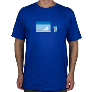 <b>Men's</b> Casual Summer Cotton <b>T</b>-<b>Shirts</b> with <b>Pocket</b> 0 Neck Casual Tops Short Sleeve Polyester/Cotton Digital Printing - Product Image 2