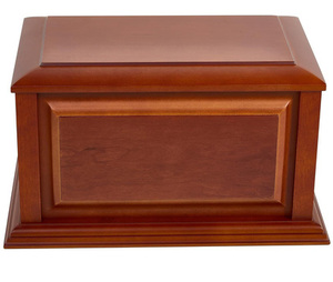 โกศไม้ทำมือสำหรับงานศพและฝังศพผู้ใหญ่ พร้อมโลโก้สั่งทำในราคาประหยัด - Product Image 3