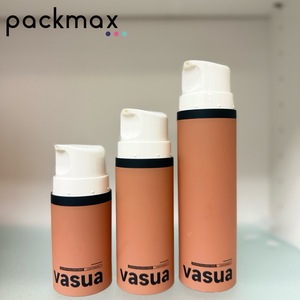 Emballage de soins de la peau sans air en plastique PP personnalisable de 50ml 100ml 120ml Bouteille de crème pour le visage écologique - Product Image 1