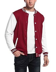 Blouson universitaire d'hiver personnalisé 2026 pour homme, imperméable, respirant, écologique, manches en nylon/coton, décontracté, style lycée - Product Image 6