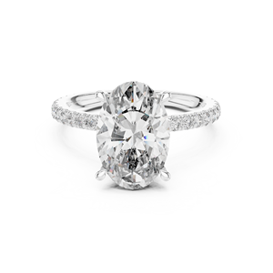 18K Adjustable <b>Statement</b> <b>Ring</b> in Stainless Steel - Product Image 4