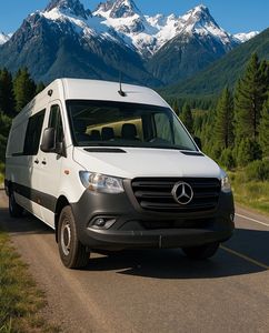 Camping-cars mobiles en aluminium RV Mini caravane de voyage tout-terrain avec lumières LED pour l'extérieur à vendre. - Product Image 3