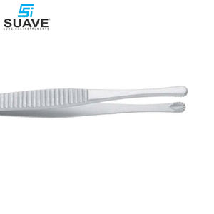 Haute qualité forme droite en acier inoxydable nouveauté produit outils à main pince à tissu chirurgical par SUAVE INSTRUMENTS SURGICAUX - Product Image 6