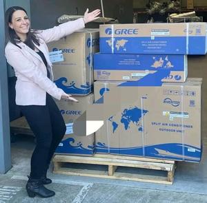 Fácilmente disponible Nuevo sistema de aire dividido Gree Unidad Interior Exterior Refrigeración Calefacción Inversor de aire acondicionado automático Gree a la venta ahora - Product Image 5