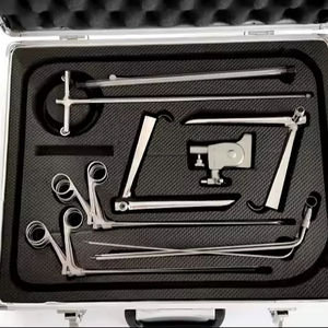 Juego de cirugía microlaríngea de grado médico SS con caja - Product Image 1