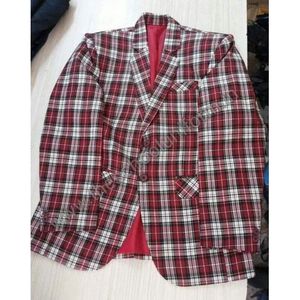 Fashion Suta Casual <b>Boys</b>' Check British Style Multi Color <b>Blazer</b> Medium Size Knitted Fabric <b>for</b> Autumn Season - Product Image 4