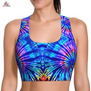 Sujetador deportivo para gimnasio para mujer, sujetador acolchado deportivo para Yoga, sujetador de realce sin costuras para mujer, sujetador de Fitness en talla adulta - Product Image 1