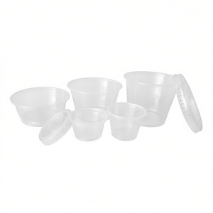 Coperchio per Bicchieri Monouso da 0,75/1 oz, Ideale per il Controllo delle Porzioni e un Uso Pratico - Product Image 2