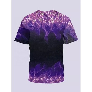 Camiseta personalizada Impresión Sublimación 100% Poliéster Secado rápido Unisex Casual Camiseta OEM Camisetas personalizadas - Product Image 5