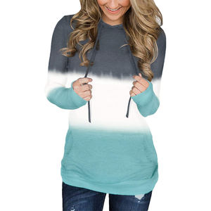 Pure Quality Your Own Logo Sweat à capuche manches longues avec cordons disponibles en sweats à capuche imprimés personnalisés pour femmes - Product Image 5