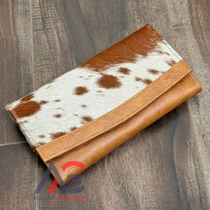 Hot-selling High-Quality Fashion Women's Cowhide Leather Clutch Purse Customized Genuine Leather Credit <b>Card</b> Holder RFID <b>Wallets</b> - Product Image 1