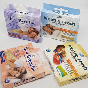 Custom Embossed 350gsm Recyclable Bristol Paper Boxes with Gold <b>Foil</b> & Matt Lamination for Nose Packaging and UV Finish - Product Image 3