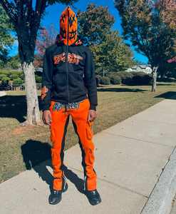 ชุดวอร์มมีฮู้ดสำหรับผู้ชายชุดวอร์มสำหรับผู้ใหญ่แบบเย็บปะติดใหม่ล่าสุด - Product Image 2