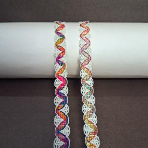 ผ้าลูกไม้ผ้าฝ้ายหลากสีตกแต่งแฟชั่นสุดฮ็อตสำหรับโครงการ DIY เส้นใยฝ้าย - Product Image 1