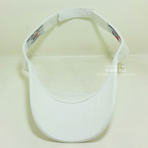 Vente en gros de haute qualité Logo brodé Pare-soleil Chapeaux Golf Sports Tennis Running Pour Femmes Hommes Réglable Magic Sticker Vietnam - Product Image 5