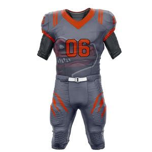 Camiseta de fútbol americano personalizada de alta calidad, nuevo diseño, uniformes universitarios sublimados, camisetas Vintage, Conjunto elegante con patrón de números - Product Image 3