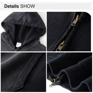 Sweat-shirt à col rond personnalisé avec logo privé, manches longues, doux, pull-over pour hommes, sweat-shirt fabriqué au Pakistan - Product Image 4