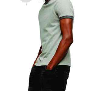 T Shirt Ringer Vintage Style Coton Unisexe Manches Courtes Retro Ringer Tee pour Hommes Femmes Design Personnalisé - Product Image 3