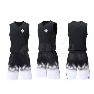 Tenue de Basketball Homme Haute Qualité Personnalisable Respirante Grande Taille Sans Manches pour Équipe et Club - Product Image 1