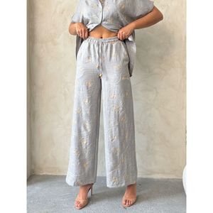 Pantalons brodés pour femmes en gros – Élégance et style pour vos tenues - Product Image 6