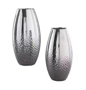 Elegante jarrón de Metal de bronce, centro de mesa moderno decorativo para el Interior del hogar, soporte Floral, decoración para sala de estar y oficina - Product Image 3