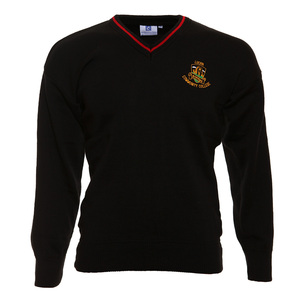 เสื้อสเวตเตอร์นักเรียนมัธยมปลาย ACRO WOOL คุณภาพสูงแบบ OEM ออกแบบใหม่สำหรับเด็กผู้ชาย ฤดูใบไม้ร่วง ฤดูหนาว สไตล์งานรับปริญญา รุ่นใหม่ - Product Image 3