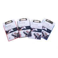 Porte-documents Weima Display personnalisé en PVC durable format A4 avec clip métallique, porte-documents avec clip, couleur personnalisée, logo personnalisé