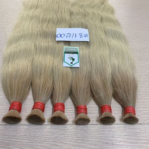 Pelo a granel al por mayor 100% cabello humano cabello natural ruso virgen Remy crudo cutícula alineada extensiones de cabello - Product Image 4