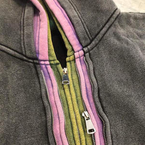 เสื้อฮู้ดแบบซิปมีฮู้ดสามชั้นผ้าซักกรดสำหรับฤดูหนาว - Product Image 3