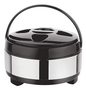 Venta caliente 2700 ML Gran olla aislada de acero inoxidable Caja caliente fácil de llevar con cubierta de plástico para alimentos y guisos de cocina - Product Image 1