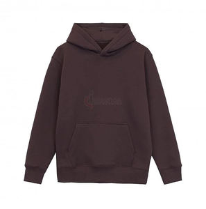 Sweats à capuche unisexe avec logo personnalisé pour hommes Vêtements de sport décontractés d'hiver Streetwear Épaule tombante oversize Impression numérique lourde - Product Image 2