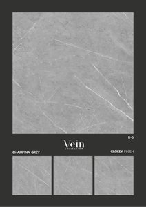 Design moderne 600x600 Carreaux de sol en porcelaine brillante Marbre de luxe Céramique émaillée Salon Carreaux De Sol 60x60 - Product Image 2