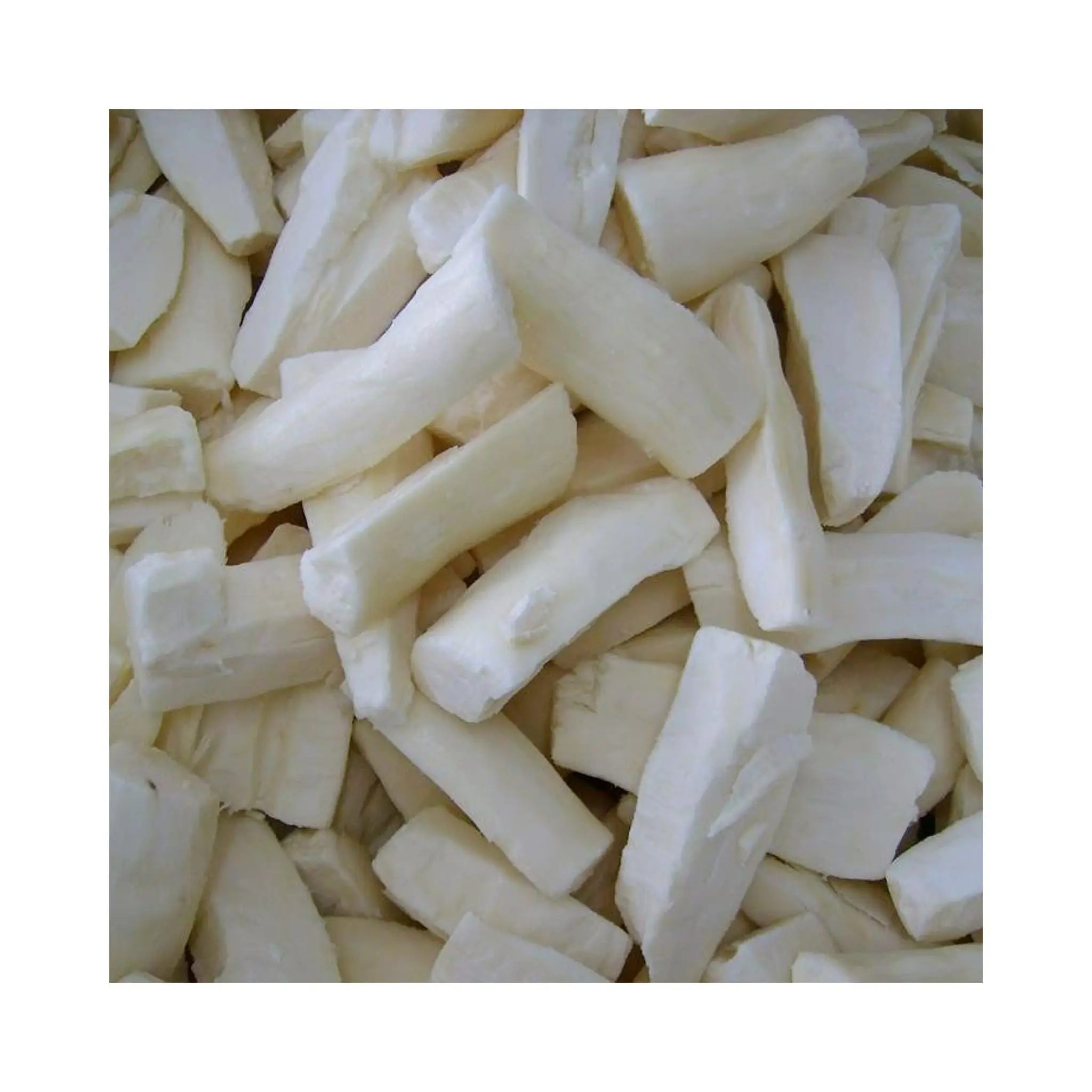 Manioca congelata IQF/manioca congelata di alta qualità miglior prezzo dal Vietnam per alimenti e pronto da cucinare
