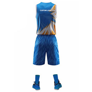 Los adultos usan ropa deportiva de buena calidad uniforme de baloncesto para hombres último diseño personalizado impreso uniforme de baloncesto - Product Image 3