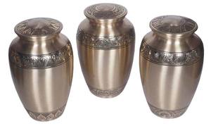 Urna de cremación de Metal de nuevo diseño, suministros funerarios de aluminio coloridos, Hierro de latón de madera para almacenamiento de cenizas humanas y Mascotas - Product Image 6