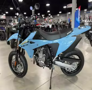 รถมอเตอร์ไซค์วิบาก SuperMoto รุ่น DR-Z4SM ปี 2025 ยอดขายดีที่สุด คุณภาพสูง สภาพใหม่ เครื่องยนต์ 4 จังหวะ กำลังขายดีมาก! - Product Image 1