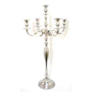 STYLE EUROPÉEN DE HAUTE QUALITÉ CENTRALE DE MARIAGE CANDELABRA DÉCORATION DE TABLE DÉCORATION FAIT À LA MAIN BOUGEOIR - Product Image 1