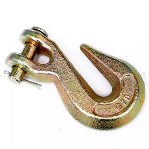 5pk 3/8 Chape Grab Hook Grade 70 Wrecker Remorque de camion à plat de chaîne de remorquage - Product Image 2