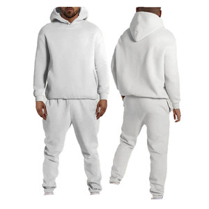 Vente en gros Nouveaux Hommes Casual Logo Sweat Suit Hoodies Survêtement 2 Pièces Ensemble Femmes Hoodies Et Jogger Jumping Jogging Suit - Product Image 3