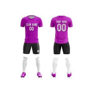 Maillot de Football Version Joueur Jaune Sweat Respirant Imperméable Léger Manches Courtes Unisexe Polyester/Coton - Product Image 3