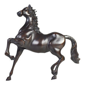 Direct From Factory at Wholesale Horse Head Statue Metal <b>Crafts</b> Aluminum Animal Figurine Home <b>Desk</b> Decoration and Gifts - Product Image 2
