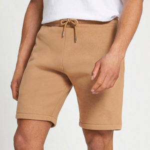 Pantalones cortos de chándal para hombre OEM al por mayor, ropa informal sostenible, de material suave y antipilling, pantalones cortos de chándal para hombre con logotipo personalizado - Product Image 6