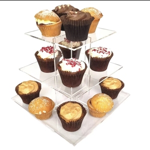 2025 prix d'usine élégant présentoir acrylique pour gâteau Riser pour présenter des desserts lors d'occasions spéciales - Product Image 5