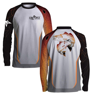 Chemise de pêche à col polo anti-UV respirante Offre Spéciale nouveau Design impression par sublimation complète sur mesure - Product Image 3