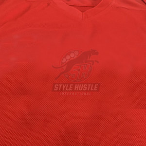 Jersey de hockey sobre hielo cómodo y personalizado, en stock, 100% poliéster. - Product Image 5