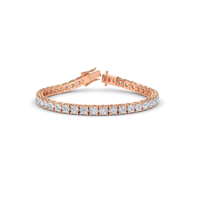 Compra la elegante pulsera clásica de tenis de oro disponible en Amarillo Blanco y oro rosa perfecta para cada ocasión - Product Image 1
