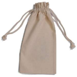 Lujo personalizado impreso 100% algodón orgánico bolsa con cordón ecológico reutilizable tamaño pequeño nueva tendencia bolsa de embalaje promocional - Product Image 5